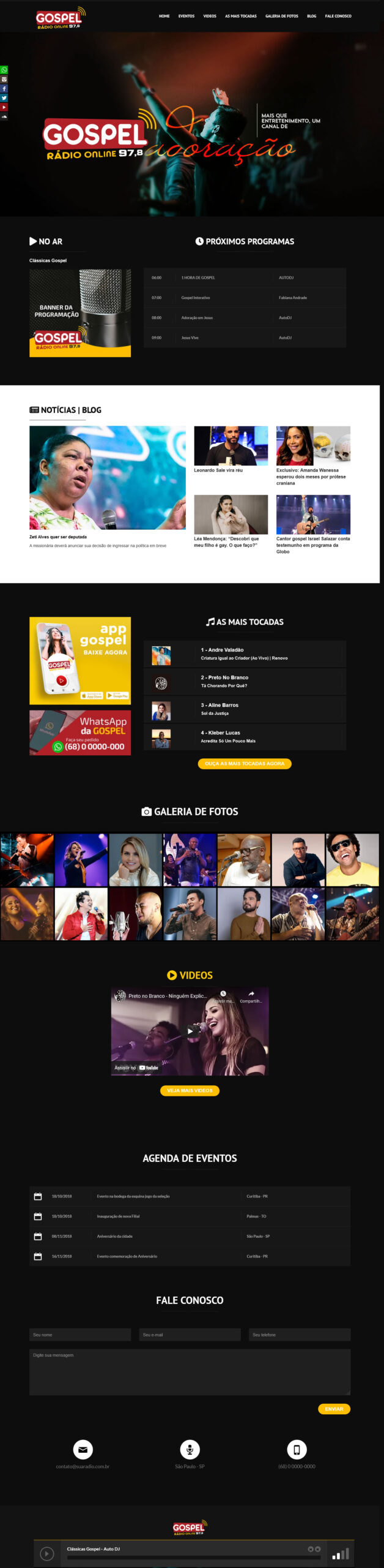 Modelo 13 Radio Gospel