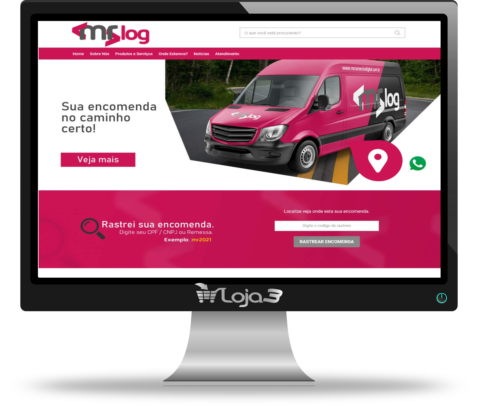 Script Site para Logística Transpostadora 100% responsivo em PHP com Painel Administrativo 2025