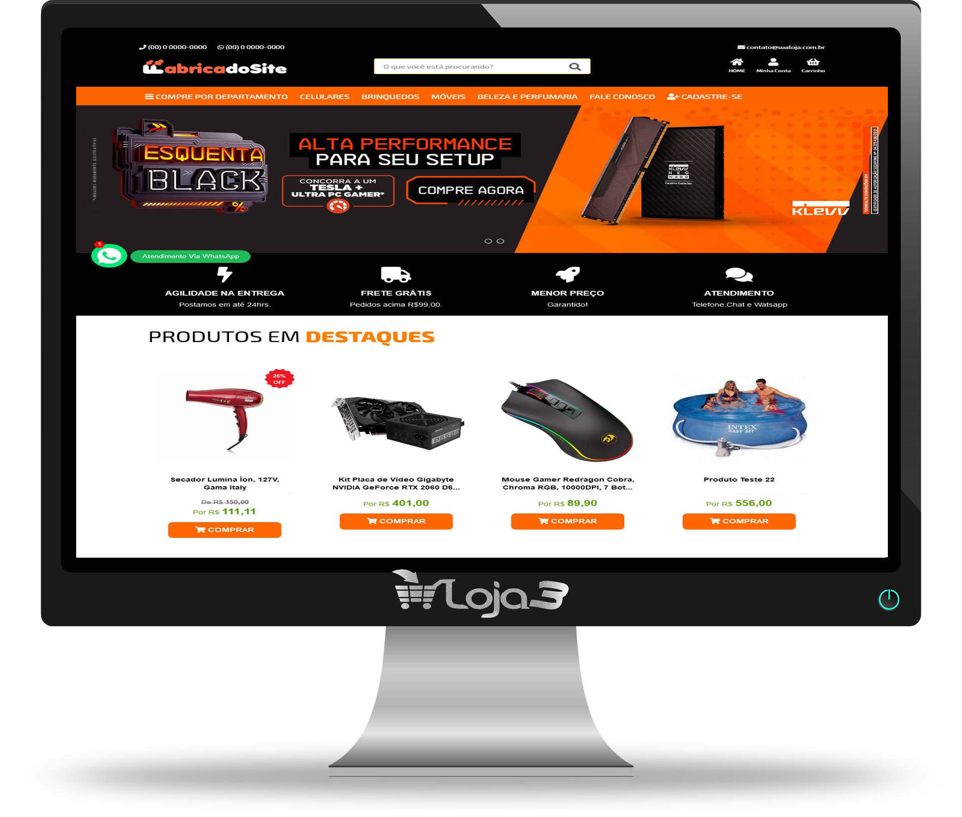 Script Loja Virtual  100% responsivo em PHP MySQL 2025