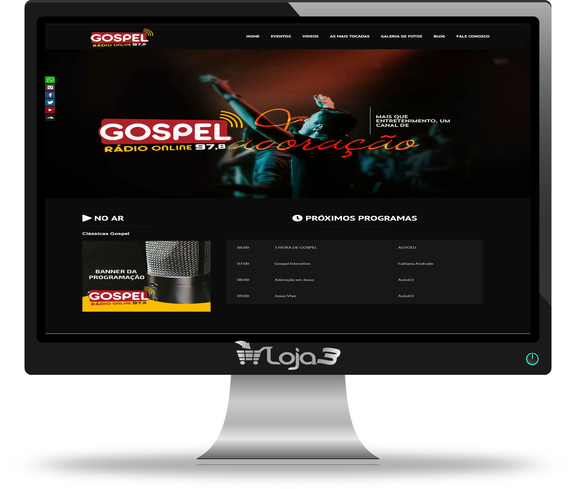 Script Web Rádio Online em PHP 100% Responsiva com Player SSL 2025